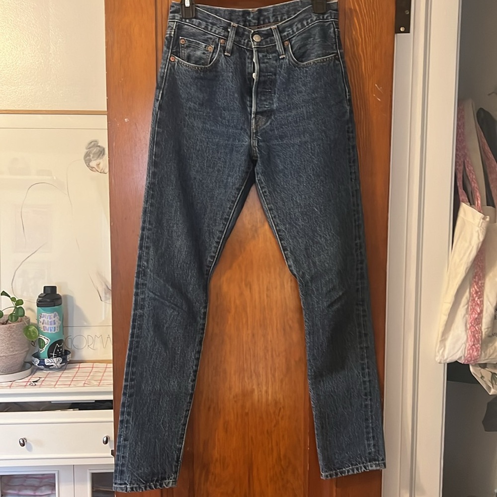 Classic Blue Denim Jeans - Picture 3 of 6